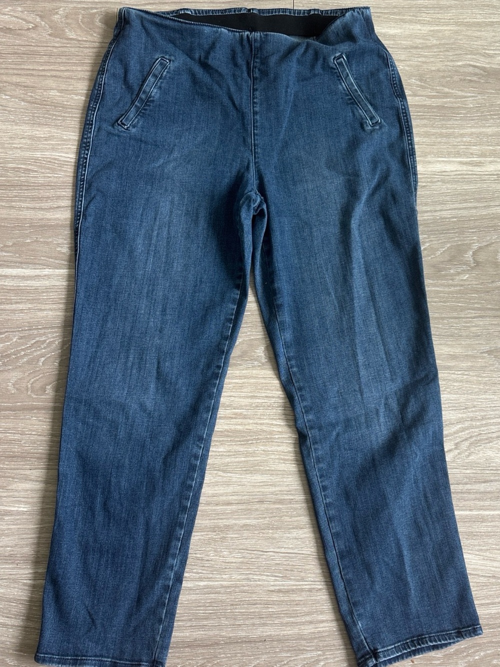 Women's Dark Blue Stretch Denim Jeans Size 12R